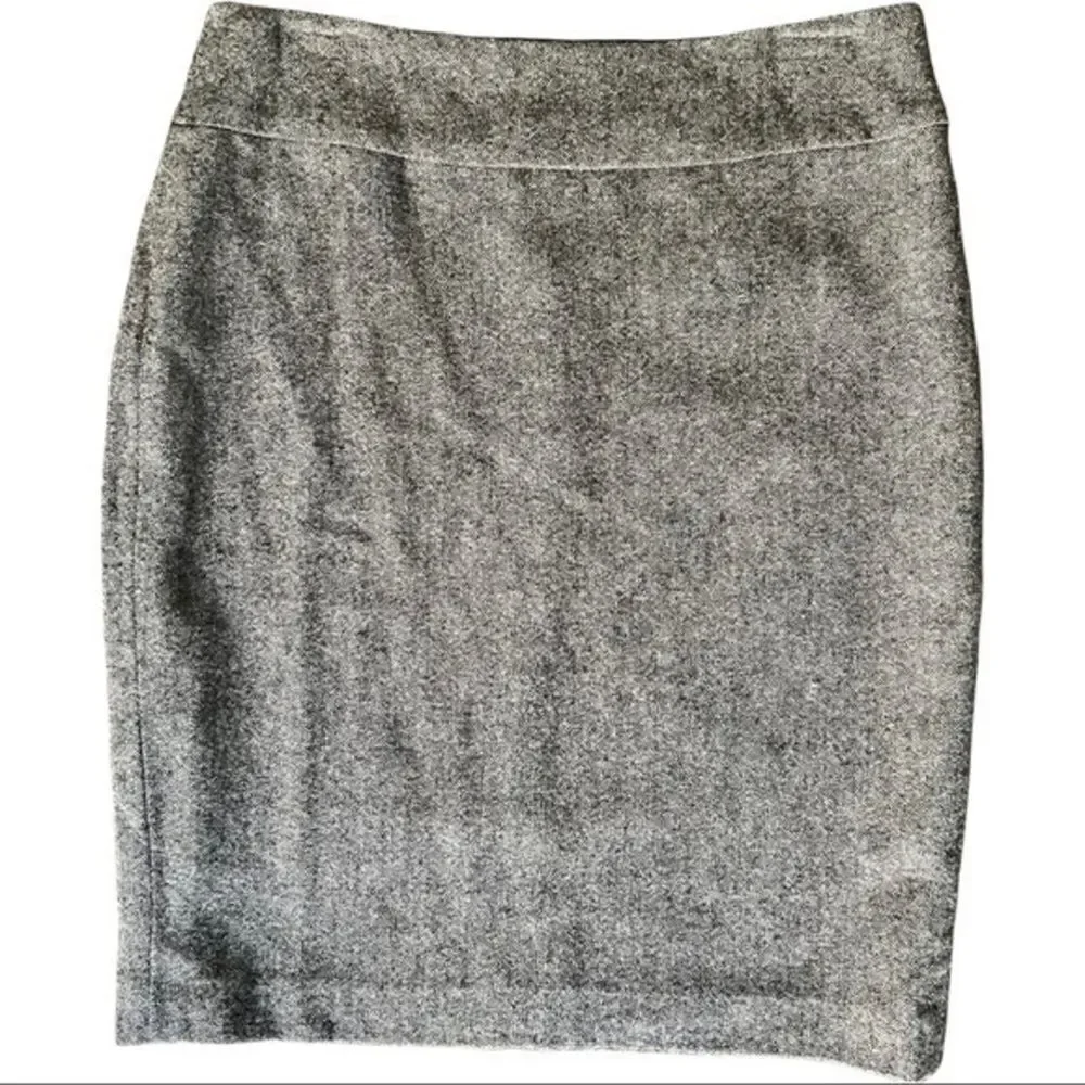 Cabi wool blend Grey pencil skirt womens size 8